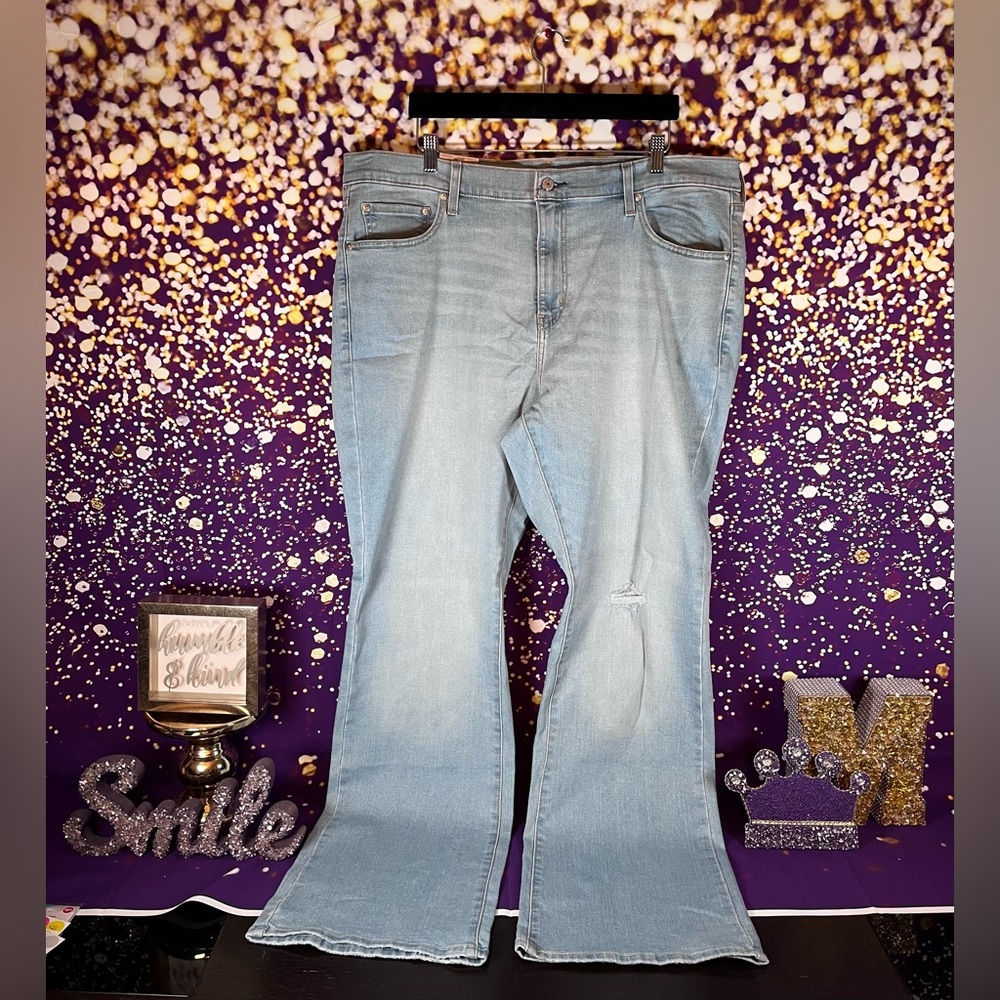 Levi's Light Blue High Rise Bootcut Jeans